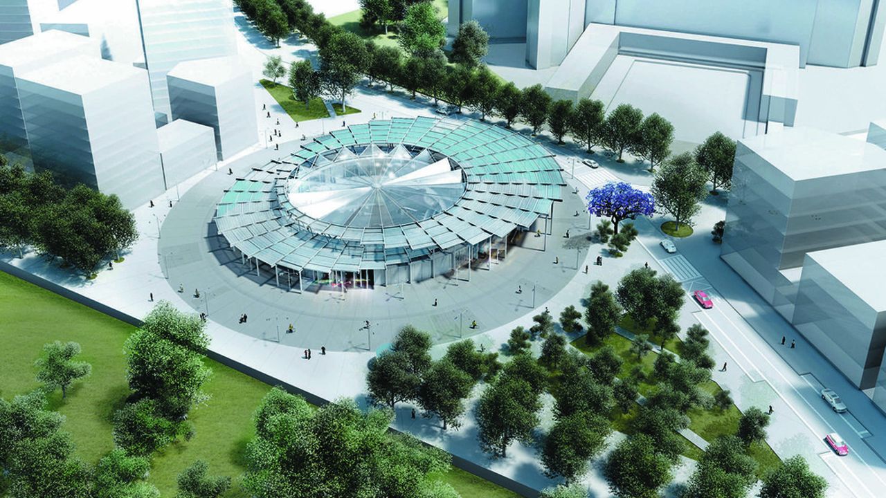 Aménagement urbain – Campus Grand Parc Villejuif 1